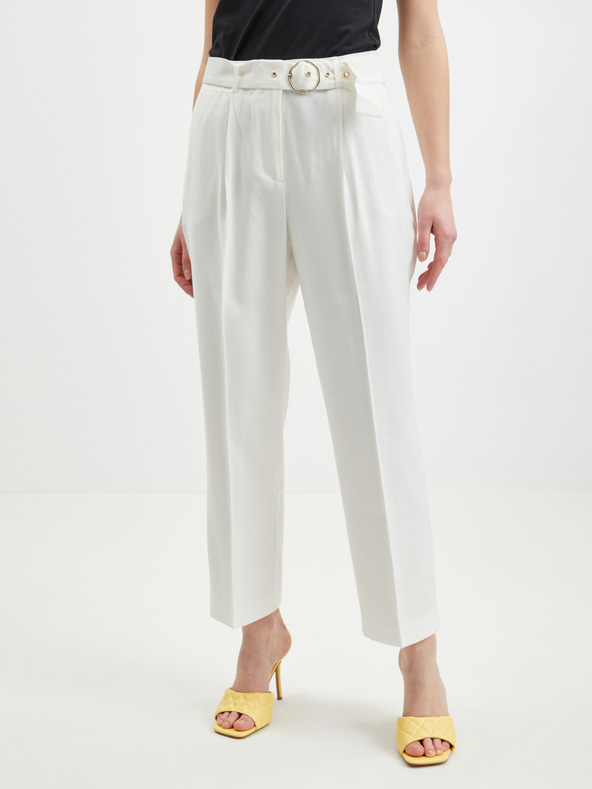 Orsay Cremefarbene Damenhose ORSAY