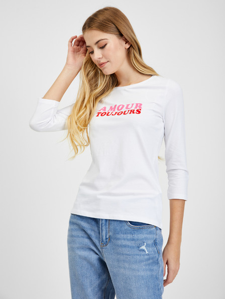 Orsay Weißes Damen T-Shirt ORSAY