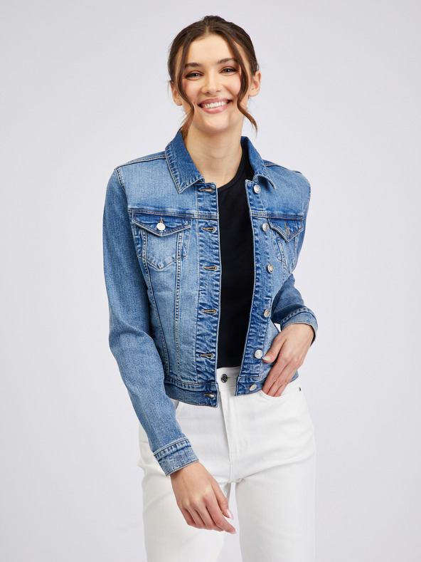 Orsay Blaue Damen Jeansjacke ORSAY