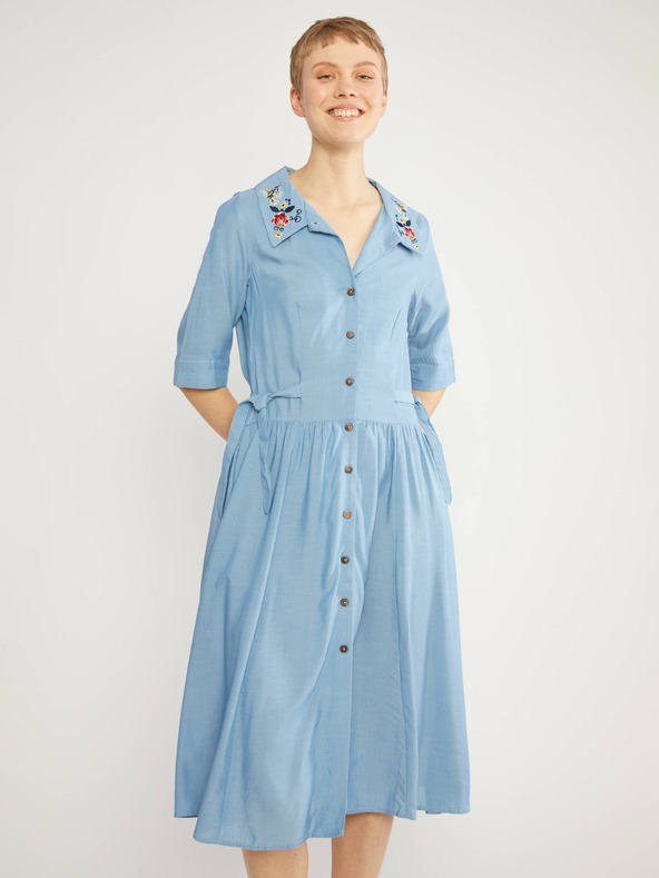 Blutsgeschwister Kleid Blau