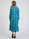 Orsay Schwarz-blau gemustertes Damenkleid ORSAY