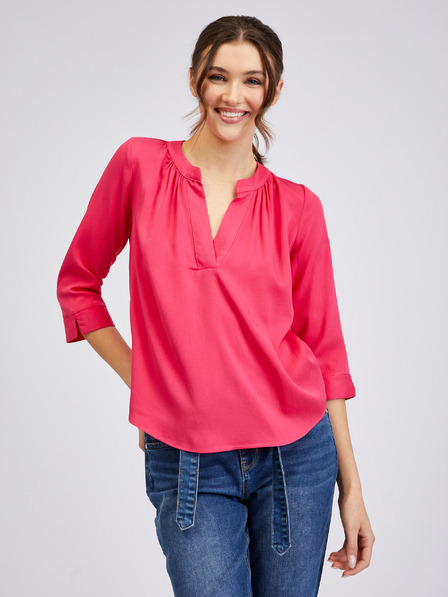 Orsay Rosafarbene Bluse ORSAY