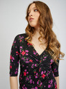 Orsay Schwarzes Damen Blumenkleid ORSAY