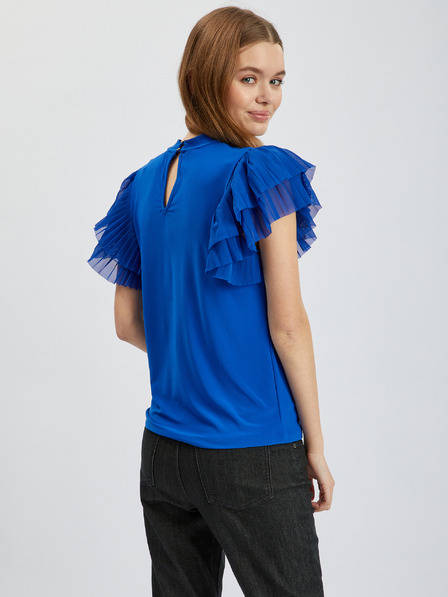 Orsay Blaue Bluse ORSAY