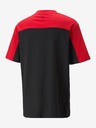 Puma Rotes und schwarzes Herren Puma Ferrari Race Statement T-Shirt