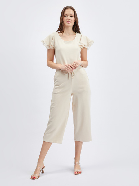 Orsay Cremefarbener Damen-Overall ORSAY