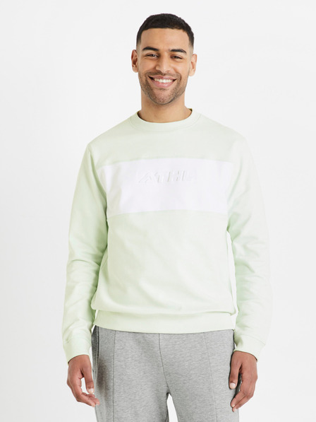 Celio Hellgrünes Herren-Sweatshirt von Celio Deatle