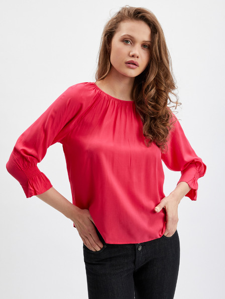 Orsay Korallfarbene Damenbluse ORSAY