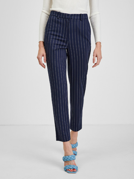 Orsay Dunkelblau gestreifte Hose ORSAY