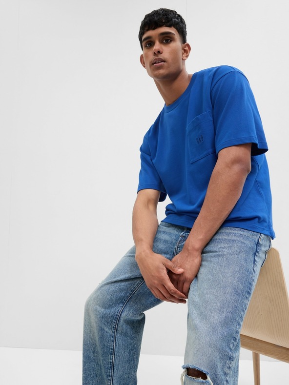 GAP Oversize-T-Shirt aus Pique GAP