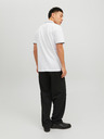 Jack & Jones Weißes Jack & Jones La Porter Herren-Poloshirt