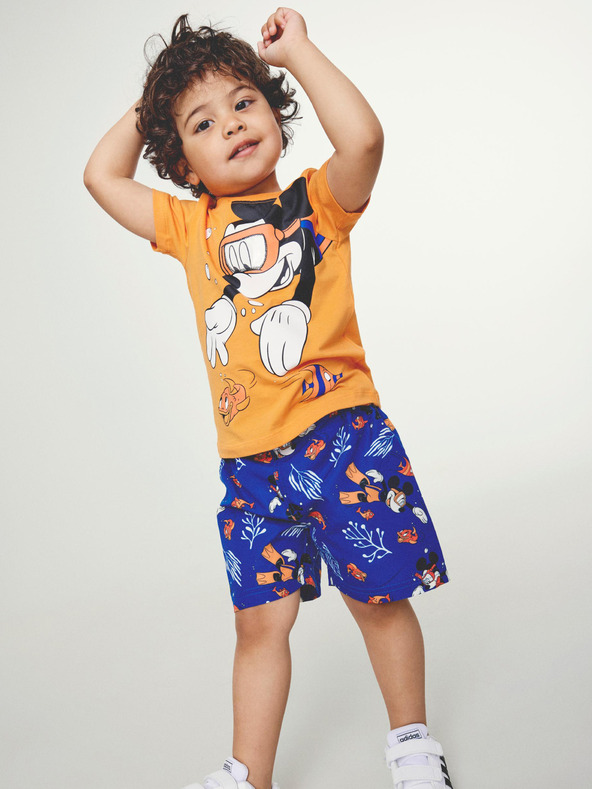 name it Orangefarbenes T-Shirt für Jungen, Name: Mickey