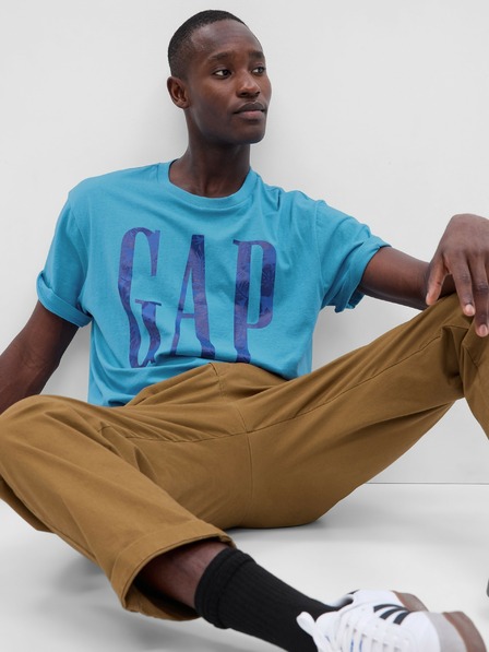 GAP T-Shirt mit tropischem Logo GAP