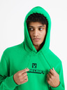 Celio Grünes Herren Celio Minecraft Sweatshirt