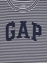 GAP Gestreiftes T-Shirt mit Logo GAP