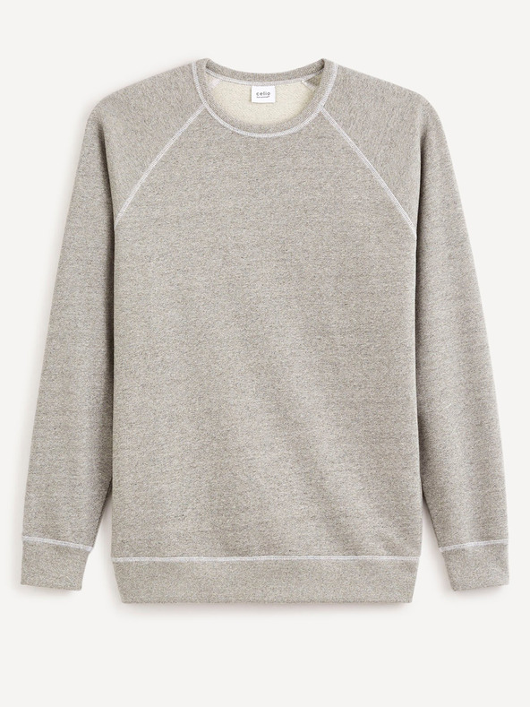 Celio Hellgraues Herren-Sweatshirt von Celio Degood