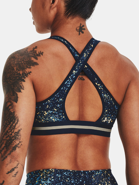 Under Armour UA Project Rock Bra Printed Sport Büstenhalter