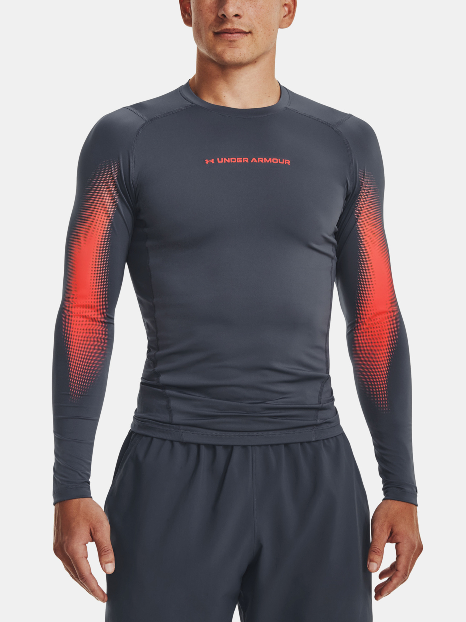 Under Armour UA HG Armour Novelty LS T-Shirt