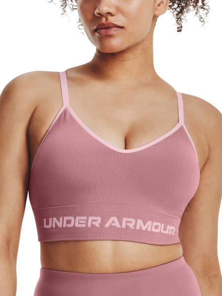 Under Armour UA Seamless Low Long Rib Sport Büstenhalter