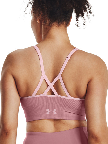 Under Armour UA Seamless Low Long Rib Sport Büstenhalter