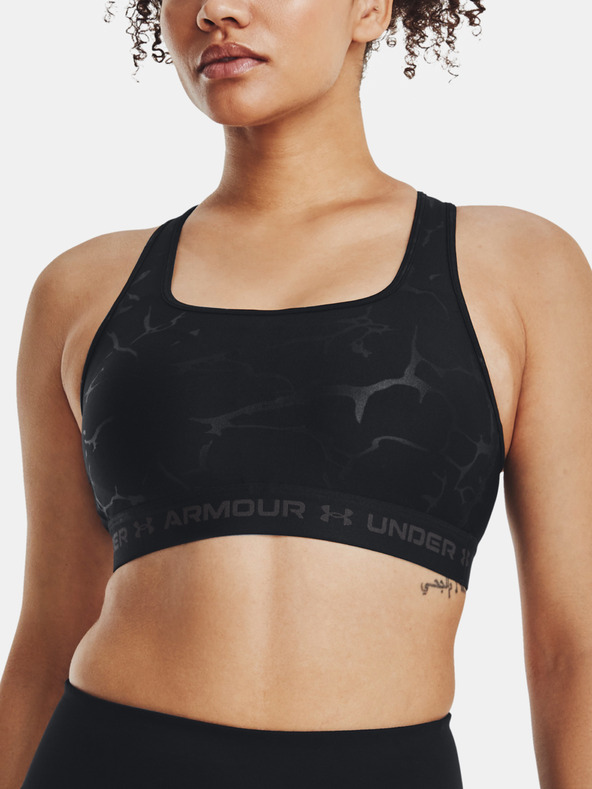 Under Armour Damen Sport-BH Under Armour UA Crossback Mid Emboss
