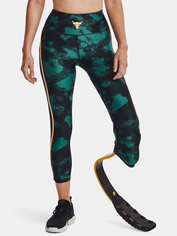 Under Armour Project Rock HG Pt Ankl Lg Fam Legging Grün