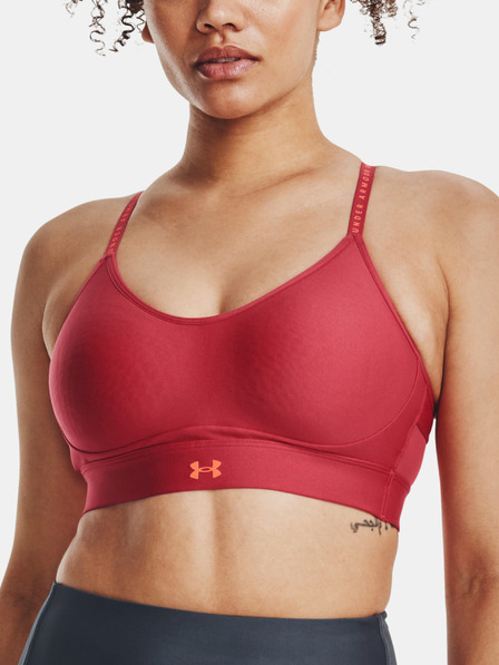 Under Armour Infinity Covered Low-RED Sport Büstenhalter