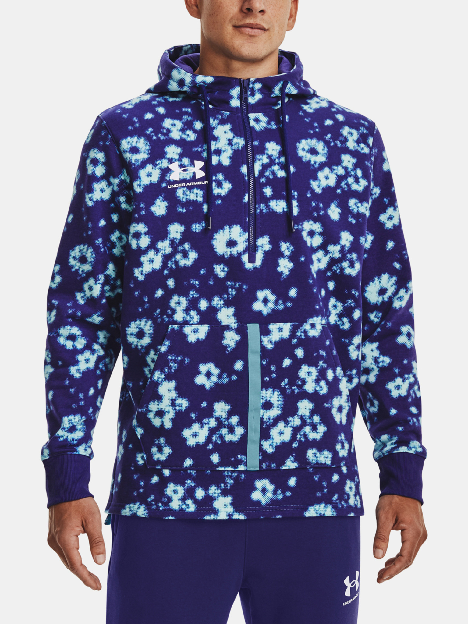 Under Armour UA Accelerate Hoodie-BLU Sweatshirt