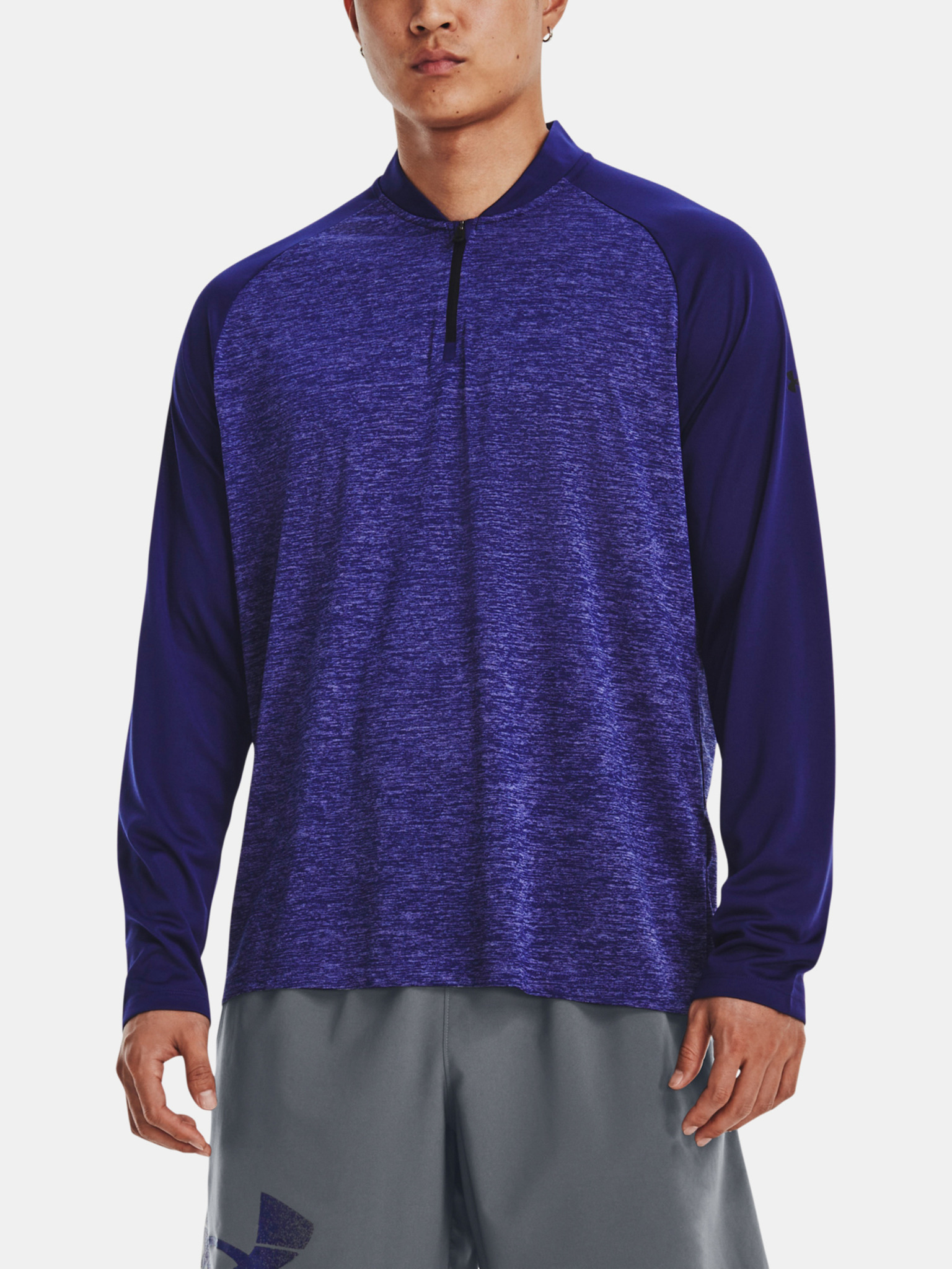 Under Armour UA Tech 2.0 Novelty 1/4 Zip-BLU T-Shirt