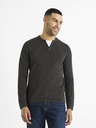 Celio Schwarzer Herrenpullover Celio Delano