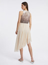 Orsay Beige Damenkleid mit Pailletten ORSAY