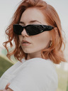 VEYREY Schwarze Unisex-Sport-Sonnenbrille VeyRey Steampunk Yolzalgil