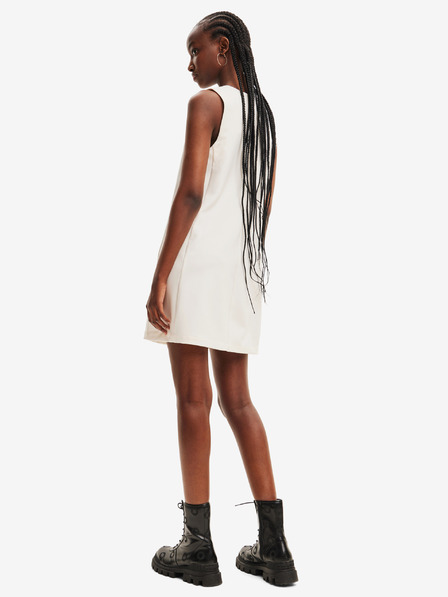 Desigual Desigual Shasta weißes Damenkleid