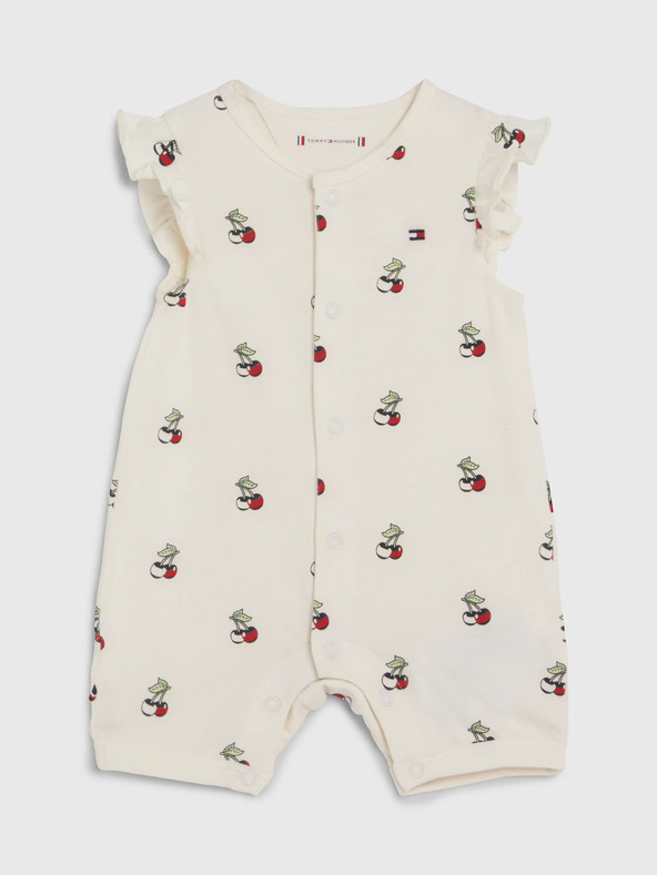 Tommy Hilfiger Baby Cherry Body Kinder Weiß