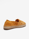 Tamaris Senfgelbe Wildleder-Espadrilles Tamaris