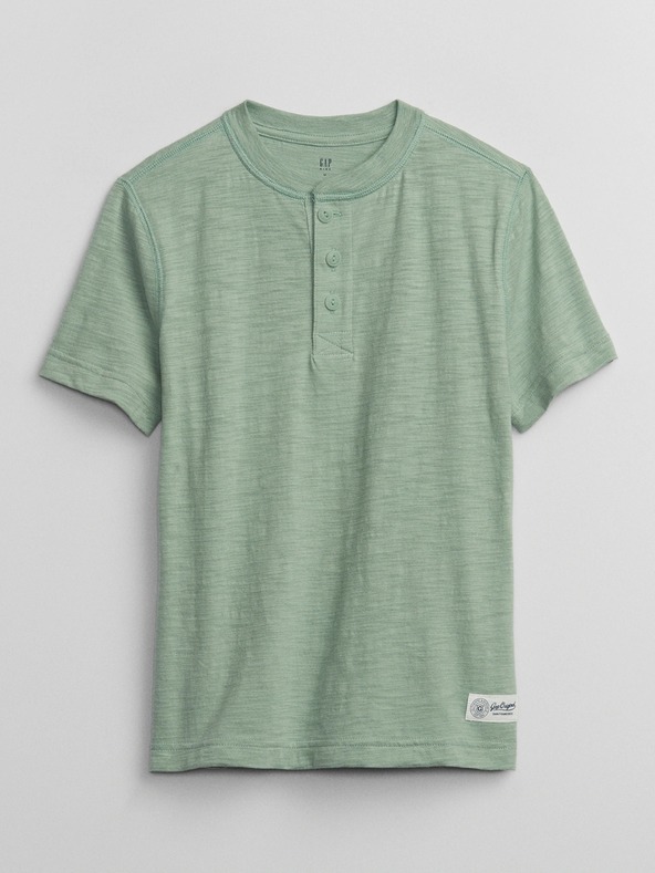 GAP Kinder-T-Shirt mit Knöpfen GAP