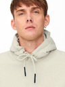 ONLY & SONS Beiges Basic-Kapuzensweatshirt für Herren von ONLY & SONS Ceres