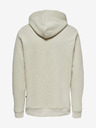 ONLY & SONS Beiges Basic-Kapuzensweatshirt für Herren von ONLY & SONS Ceres