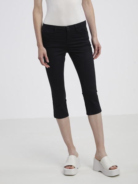 CAMAIEU Schwarz Damen Capri-Hose CAMAIEU