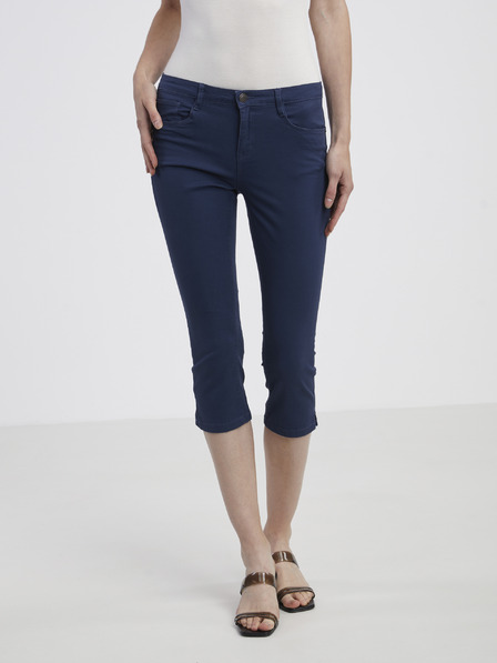 CAMAIEU Dunkelblaue Damen-Caprihose CAMAIEU