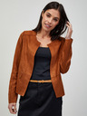 Orsay Braune Jacke in Wildlederoptik ORSAY