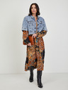 Orsay Braunes gemustertes Damen Midikleid ORSAY