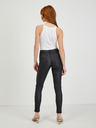 Orsay Schwarze Damen Kunstlederhose ORSAY