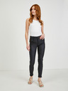 Orsay Schwarze Damen Kunstlederhose ORSAY