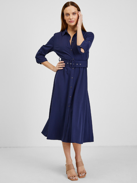 Orsay Dunkelblaues ORSAY-Damenkleid
