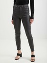 Orsay Graue Damen Kunstlederhose ORSAY