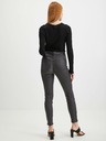 Orsay Graue Damen Kunstlederhose ORSAY