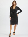 Orsay Schwarzes Damen-Wickelkleid ORSAY