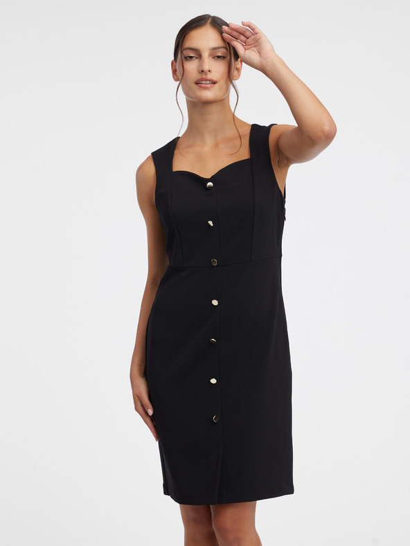 Orsay Schwarzes Damenkleid ORSAY