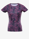 ALPINE PRO Violettes und rosa Damen-T-Shirt ALPINE PRO QUATRA